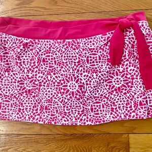 Athleta Skirted Bikini Bottom Size L